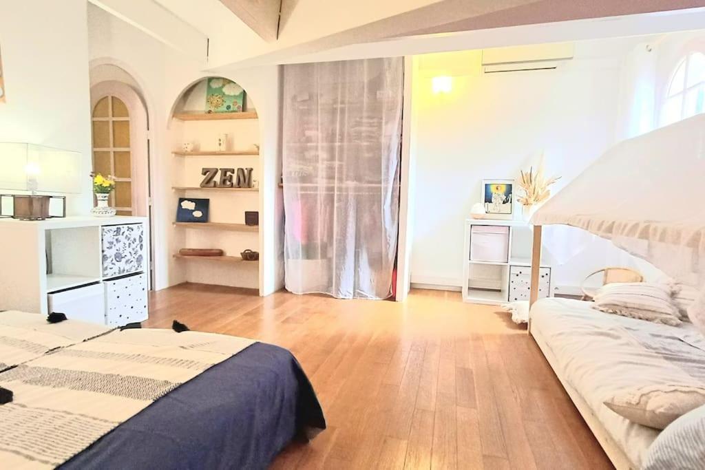 Villa Un Brin De Paille Cagnes-sur-Mer Habitación foto