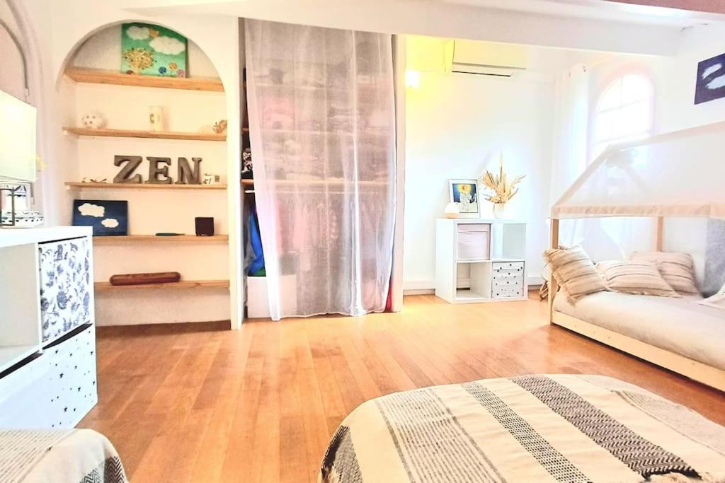 Villa Un Brin De Paille Cagnes-sur-Mer Habitación foto