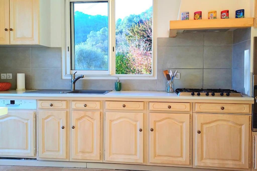 Villa Un Brin De Paille Cagnes-sur-Mer Habitación foto