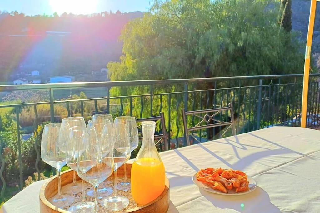 Villa Un Brin De Paille Cagnes-sur-Mer Habitación foto