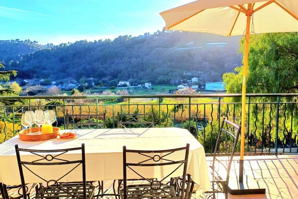 Villa Un Brin De Paille Cagnes-sur-Mer Habitación foto