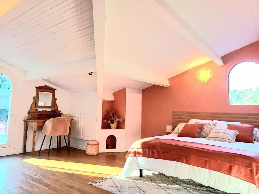 Villa Un Brin De Paille Cagnes-sur-Mer Habitación foto